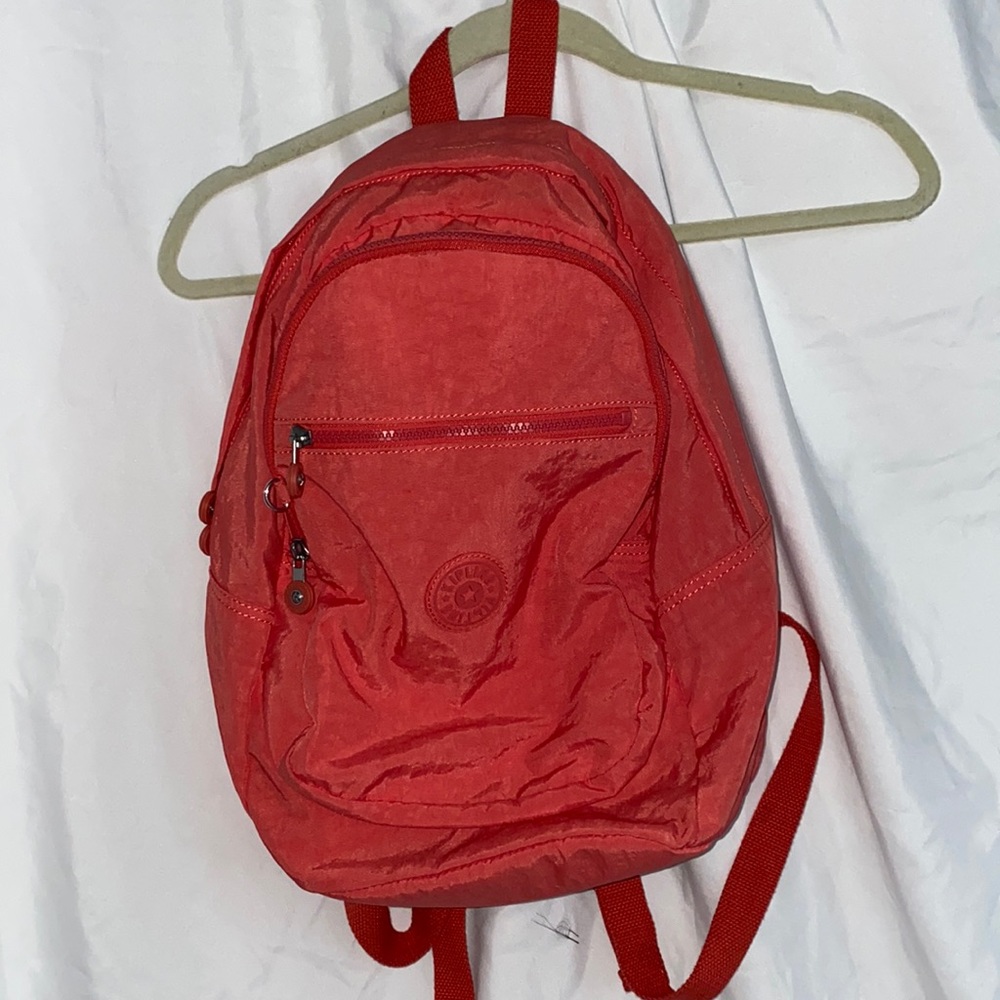 Coral Kipling backpack
